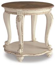 Realyn Coffee Table, 2 Ends and Console - T743T3