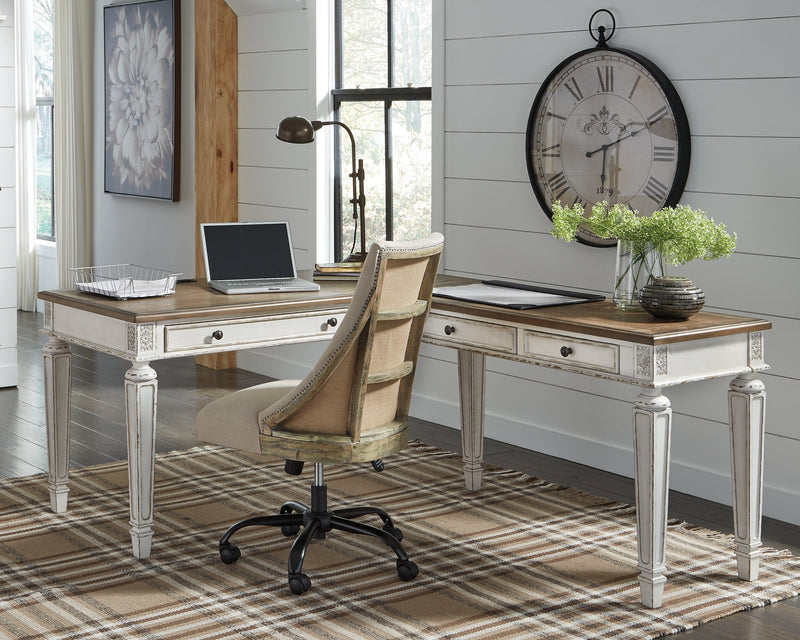 Realyn Home Office Desk Return - H743-34R - DMV Furniture