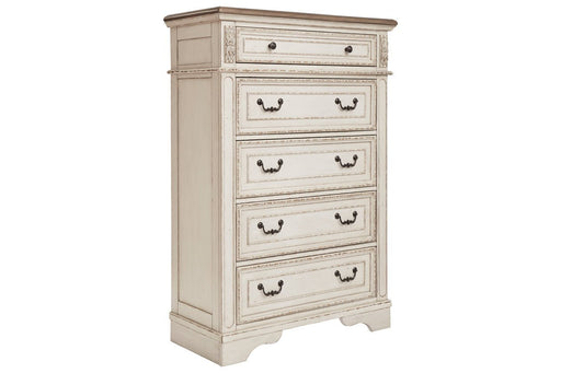 Realyn Two - tone Chest of Drawers - DMV FurnitureChest