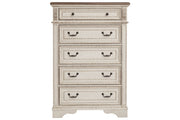 Realyn Two - tone Chest of Drawers - DMV FurnitureChest