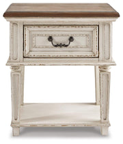 Realyn Two-tone Dresser, Mirror and Nightstand - B743B79