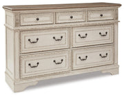 Realyn Two-tone Twin Storage Day Bed and Dresser - B743B43