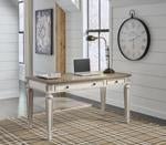 Realyn White/Brown 60" Home Office Desk - DMV FurnitureOffice Desks