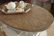 Realyn White/Brown Coffee Table - DMV FurnitureCoffee Table