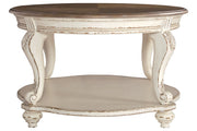 Realyn White/Brown Coffee Table - DMV FurnitureCoffee Table