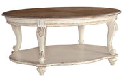 Realyn White/Brown Coffee Table - DMV FurnitureCoffee Table