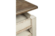 Realyn White/Brown Coffee Table with Lift Top - DMV FurnitureCoffee Table