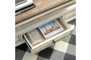 Realyn White/Brown Coffee Table with Lift Top - DMV FurnitureCoffee Table