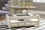 Realyn White/Brown Coffee Table with Lift Top - DMV FurnitureCoffee Table