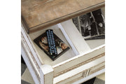 Realyn White/Brown Coffee Table with Lift Top - DMV FurnitureCoffee Table