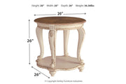 Realyn White/Brown End Table - DMV FurnitureEnd Table
