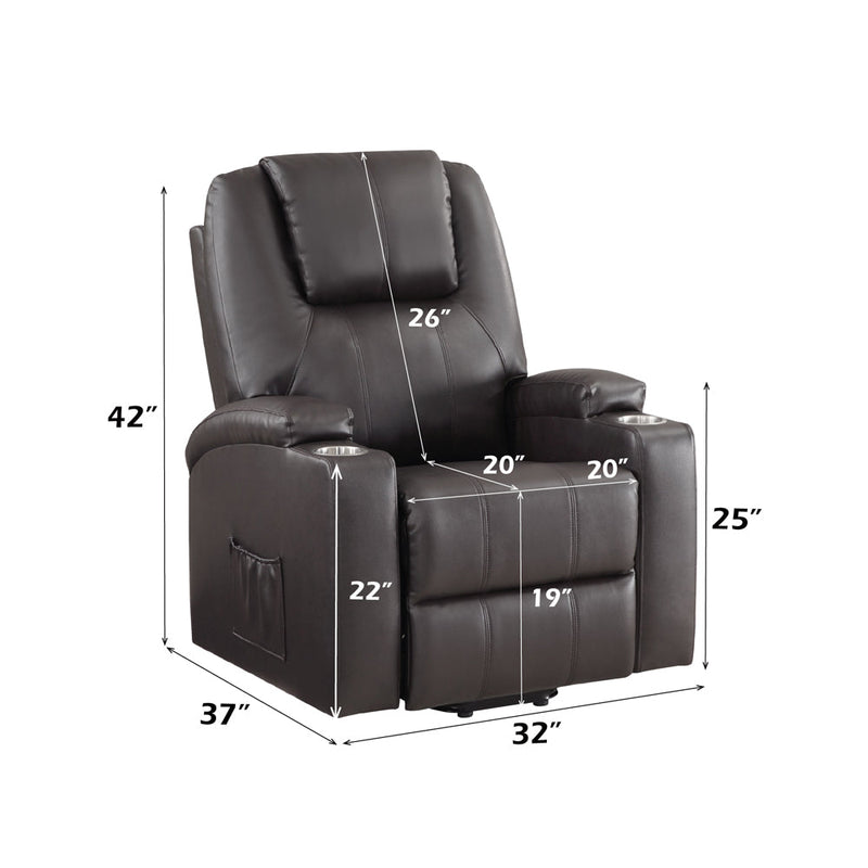 Recliner w/Power Lift & Massage - LV02181
