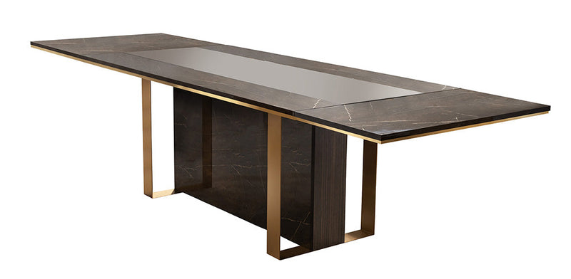 Rectangular table w/2 extensions - i33751
