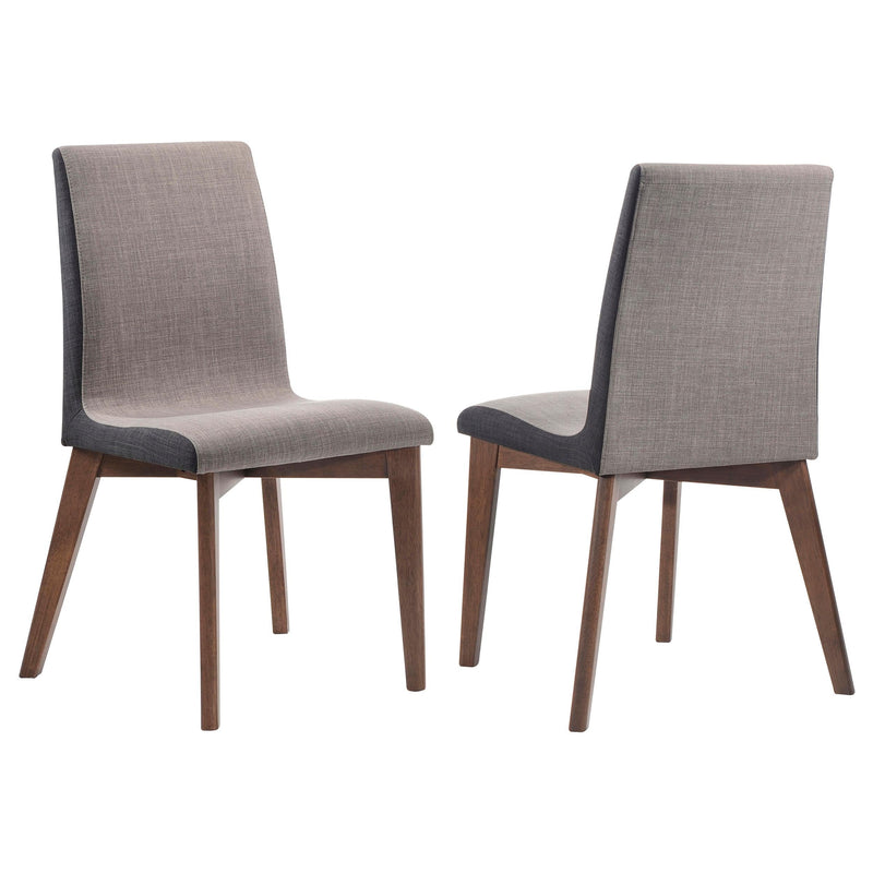 Redbridge Upholstered Dining Side Chair Walnut (Set of 2) - 106592