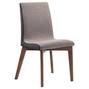 Redbridge Upholstered Dining Side Chair Walnut (Set of 2) - 106592