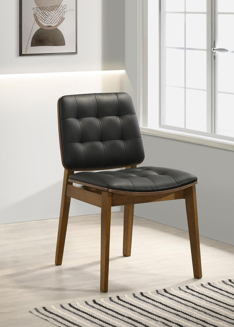 Redbridge Upholstered Dining Side Chair Walnut (Set of 2) - 106596