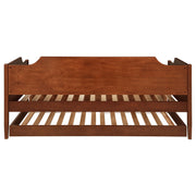 Redding Wood Twin Daybed With Trundle Cherry - 300687