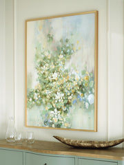 Reedster Green/Blue/Yellow Wall Art - A8000553