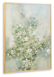 Reedster Green/Blue/Yellow Wall Art - A8000553