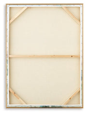 Reedster Green/Blue/Yellow Wall Art - A8000553
