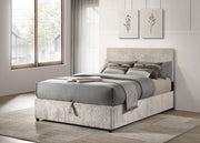 Reeves Upholstered Full Lift-Top Storage Platform Bed Beige - 315918BGEF