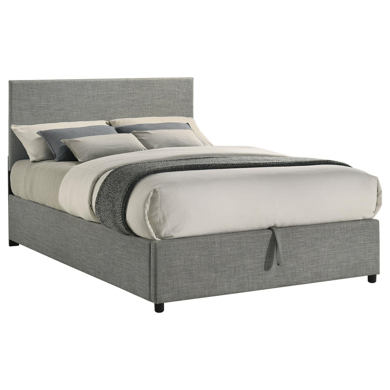 Reeves Upholstered Full Lift-Top Storage Platform Bed Grey - 315918GRYF