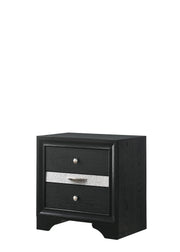 Regata Black/Silver Storage Platform Bedroom Set - DMV FurnitureBedroom Set