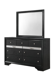 Regata Black/Silver Storage Platform Bedroom Set - DMV FurnitureBedroom Set