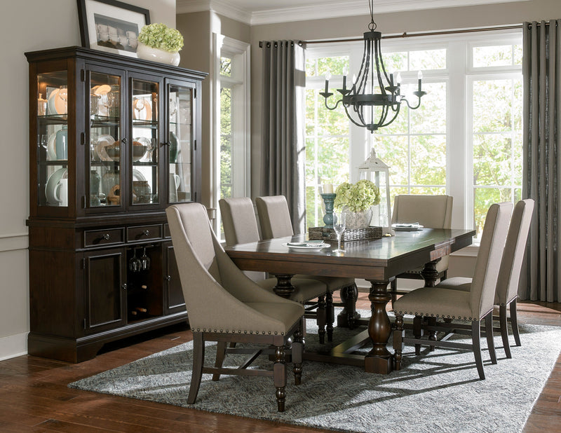 Reid Cherry Extendable Dining Set - DMV FurnitureDining Room Set