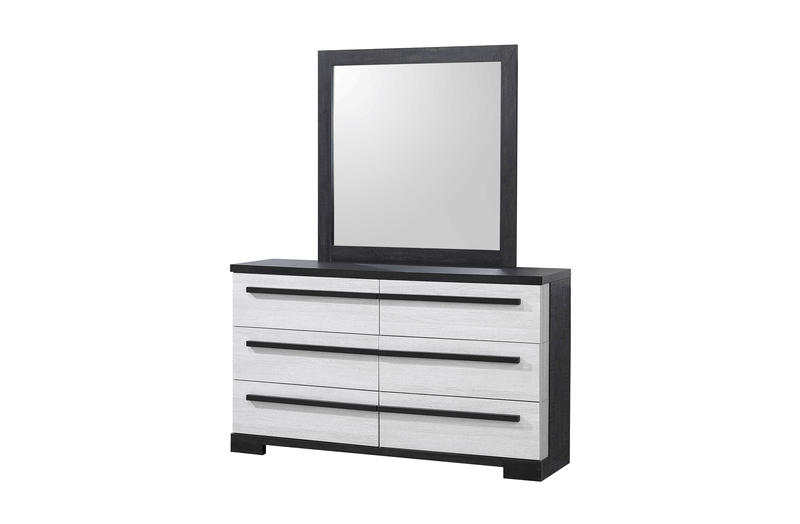 Remington Black/White Panel Bedroom Set - DMV FurnitureBedroom Set
