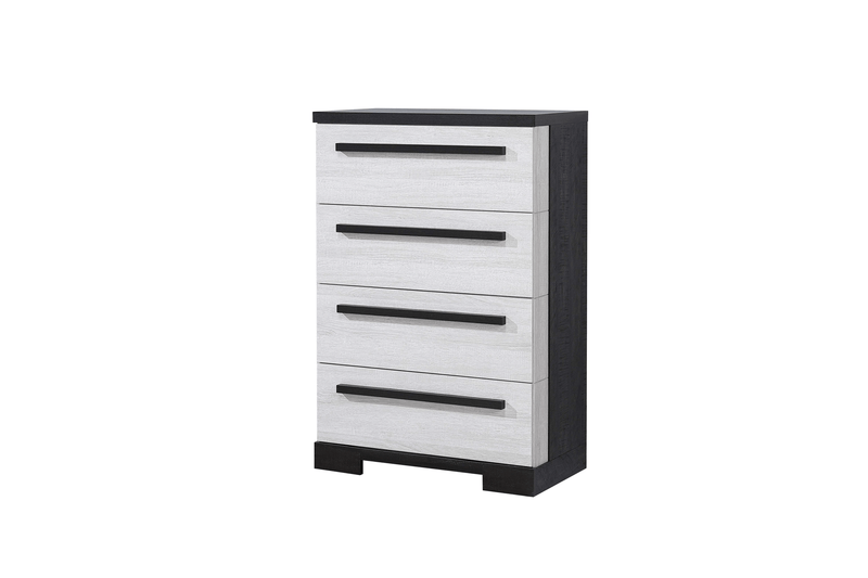 Remington Black/White Panel Bedroom Set - DMV FurnitureBedroom Set