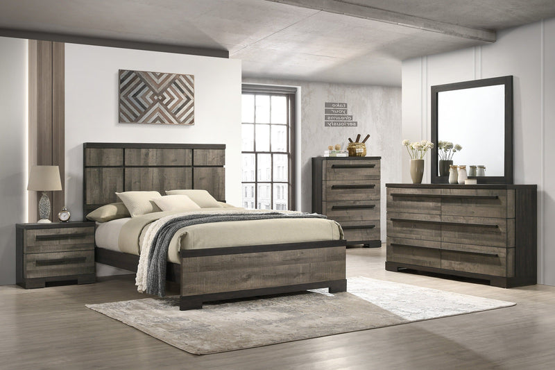 Remington Brown/Gray Panel Bedroom Set - DMV FurnitureBedroom Set