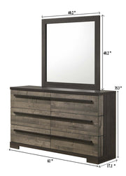 Remington Brown/Gray Panel Bedroom Set - DMV FurnitureBedroom Set