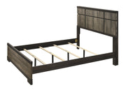Remington Brown/Gray Queen Panel Bed - DMV FurnitureQueen Bed