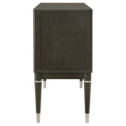Reseda 4-door Dining Sideboard Server with Shelves Ash Brown - 193675