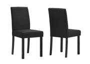 Resia Black/White Dining Set - DMV FurnitureDining Room Set