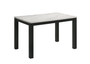 Resia Black/White Dining Set - DMV FurnitureDining Room Set