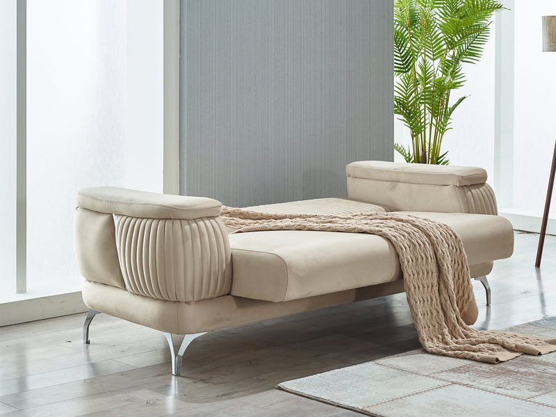 Resital 74" Wide Convertible Loveseat - Loveseat