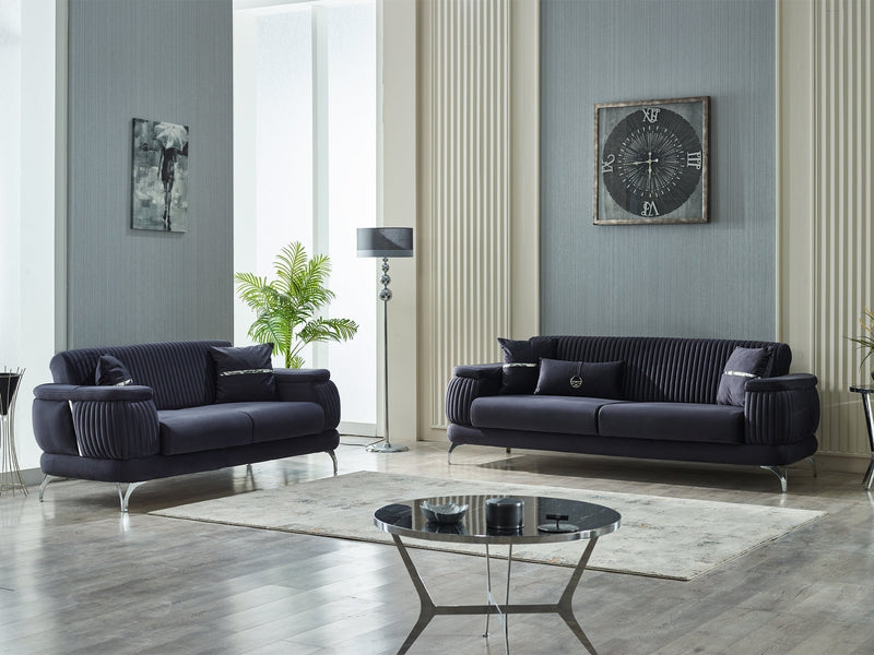 Resital 74" Wide Convertible Loveseat - Loveseat
