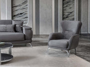 Resital Chair in Grey - 200-ST-RES-FLORIA22-B