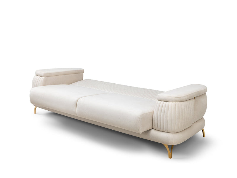 Resital Convertible Sofa in Cream - 200-ST-RES-FLORIA04-3