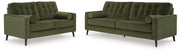 Reveon Lakes Olive Sofa and Loveseat - 26404U1