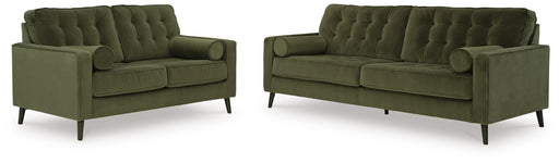 Reveon Lakes Olive Sofa and Loveseat - 26404U1