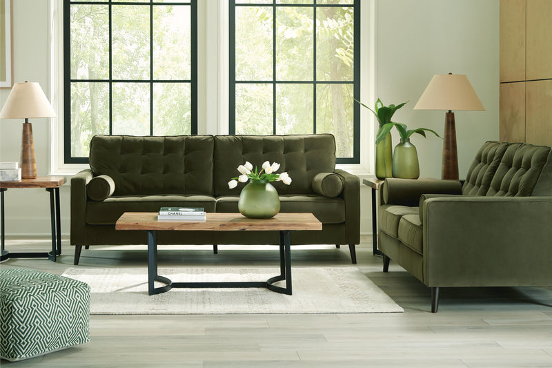 Reveon Lakes Olive Sofa and Loveseat - 26404U1