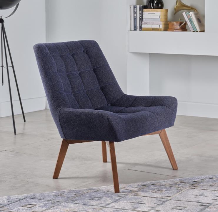 Revere Accent Chair (Revere Navy) - DMV FurnitureLiving Room Chair