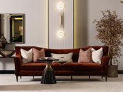 Revora 4-pieces (1 Four Seater Lux Sofa & 1 Four Seater Sofa & 2 Chair) Livingroom in Cream - Brick - 200-GAB-REV-4W411