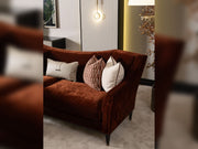 Revora 4-pieces (1 Four Seater Lux Sofa & 1 Four Seater Sofa & 2 Chair) Livingroom in Cream - Brick - 200-GAB-REV-4W411
