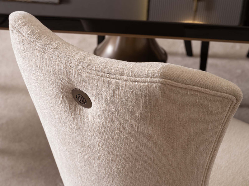 Revora Dining Chair (4 PCS) in Cream - 200-GAB-REV-DC-4