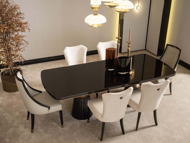 Revora Lux Dining Chair (2 PCS) in Cream - 200-GAB-REV-LDC-2