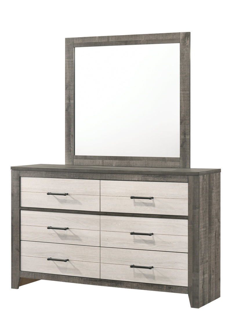 Rhett Brown/Cream LED Platform Bedroom Set - DMV FurnitureBedroom Set
